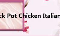 Crock(Pot Chicken Italiano)