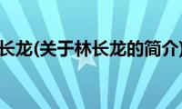 林长龙(关于林长龙的简介)