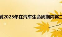 奥迪的目标是到2025年在汽车生命周期内将二氧化碳排放量减少30％