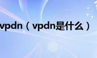 vpdn（vpdn是什么）