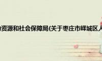 枣庄市峄城区人力资源和社会保障局(关于枣庄市峄城区人力资源和社会保障局的简介)