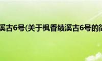 枫香绩溪古6号(关于枫香绩溪古6号的简介)