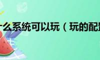 鬼泣5要什么系统可以玩（玩的配置又是什么）