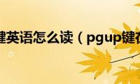 pgup键英语怎么读（pgup键在哪）