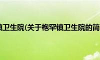 枹罕镇卫生院(关于枹罕镇卫生院的简介)