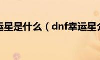 dnf幸运星是什么（dnf幸运星介绍）