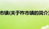 柞市镇(关于柞市镇的简介)