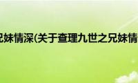 查理九世之兄妹情深(关于查理九世之兄妹情深的简介)