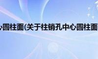 柱销孔中心圆柱面(关于柱销孔中心圆柱面的简介)