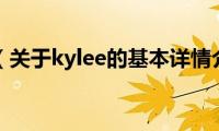 kylee（关于kylee的基本详情介绍）