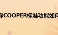 迷你COOPER标准功能如何