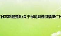 柳河县柳河镇里仁村志愿服务队(关于柳河县柳河镇里仁村志愿服务队的简介)