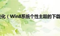 win8个性化（Win8系统个性主题的下载安装）