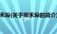 柴禾垛(关于柴禾垛的简介)