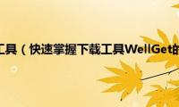 万能视频下载工具（快速掌握下载工具WellGet的使用方法）