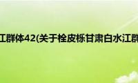 栓皮栎甘肃白水江群体42(关于栓皮栎甘肃白水江群体42的简介)