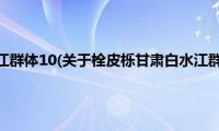 栓皮栎甘肃白水江群体10(关于栓皮栎甘肃白水江群体10的简介)