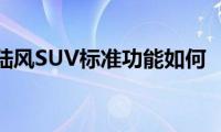 陆风SUV标准功能如何