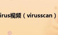 virus视频（virusscan）