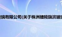 株洲醴陵旗滨玻璃有限公司(关于株洲醴陵旗滨玻璃有限公司的简介)