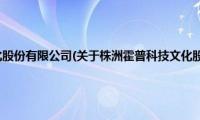 株洲霍普科技文化股份有限公司(关于株洲霍普科技文化股份有限公司的简介)