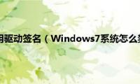 windows7禁用驱动签名（Windows7系统怎么禁用searchindexer.exe进程）