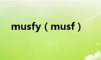 musfy（musf）