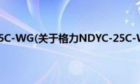 格力NDYC-25C-WG(关于格力NDYC-25C-WG的简介)