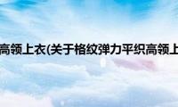 格纹弹力平织高领上衣(关于格纹弹力平织高领上衣的简介)