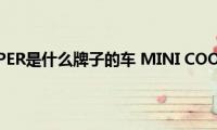 MINI（COOPER是什么牌子的车(MINI COOPER是宝马吗）)