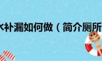 厕所的防水补漏如何做（简介厕所的防水补漏如何做）