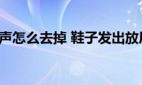 凉鞋有放屁声怎么去掉(鞋子发出放屁的声音)