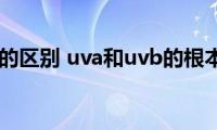 uvbuva的区别(uva和uvb的根本区别)