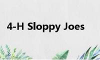 4-H(Sloppy Joes)