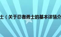 忍者勇士（关于忍者勇士的基本详情介绍）