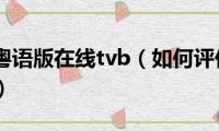 乘胜狙击粤语版在线tvb（如何评价TVB新剧乘胜狙击）