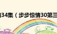 步步惊情34集（步步惊情30第三十集）