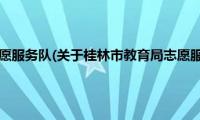 桂林市教育局志愿服务队(关于桂林市教育局志愿服务队的简介)