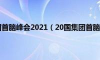 20国集团首脑峰会2021（20国集团首脑会议）