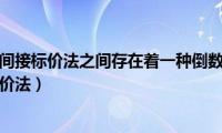 直接标价法和间接标价法之间存在着一种倒数关系（直接标价法和间接标价法）