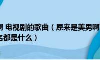 原来是美男啊(电视剧的歌曲（原来是美男啊 、所有插曲、片尾曲的歌名都是什么）)