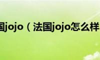 法国jojo（法国jojo怎么样）